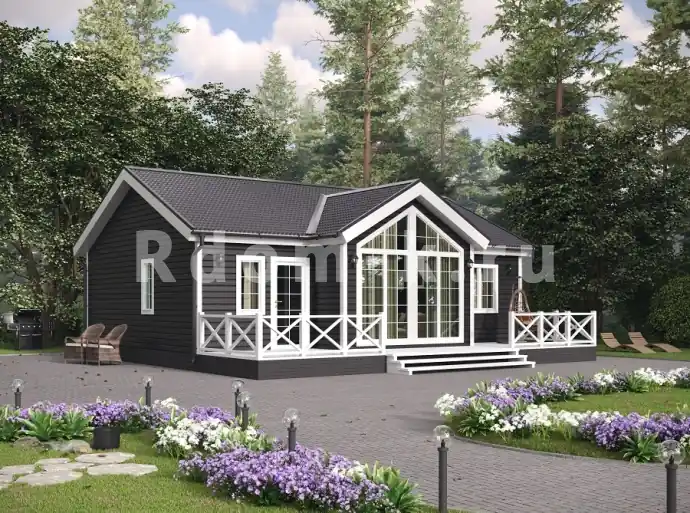 Коттедж 9.6х10м «Шолохов»